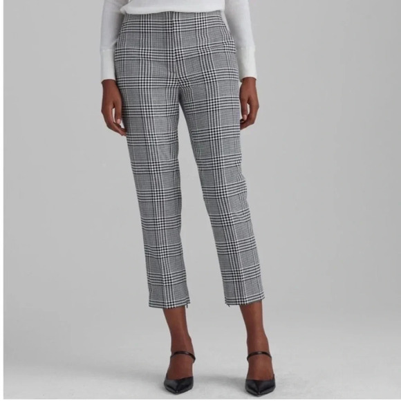 Club Monaco Pants - NEW Club Monaco Plaid Patterned Cigarette Pant Size 2